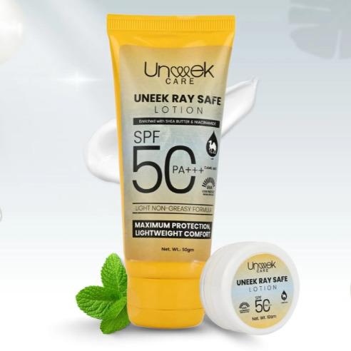 Uneek Ray Safe Lotion SPF 50 PA+++ (50g)