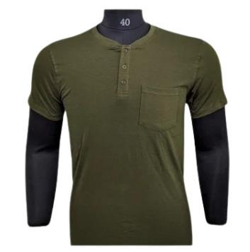 Mens Henley T Shirt