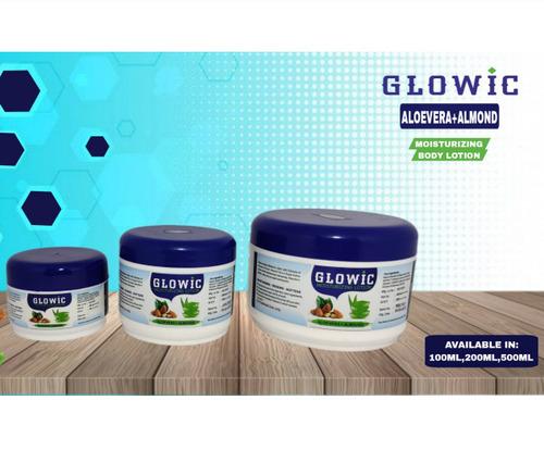 Glowic Aloevera Almond Moisturizing Body Lotion