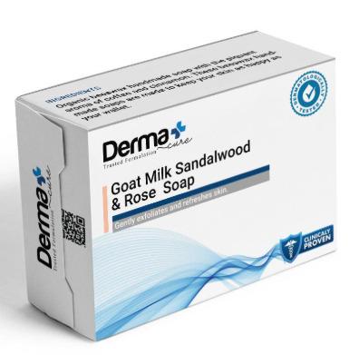 Goat Milk Sandalwood & Rose Soap