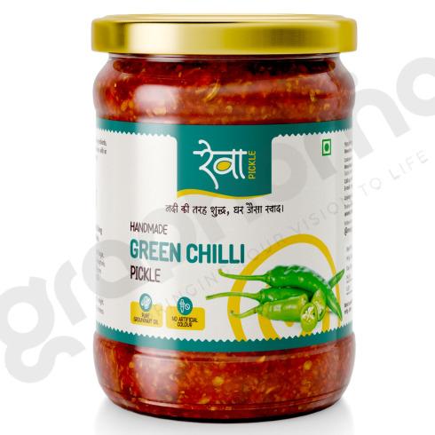 Green Chilli Pickle 500gm