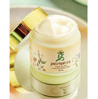 Gaurisatva - Cooling Emollient Cream / Shata Dhauta Ghrita (100x Washed A2 Cow Ghee)