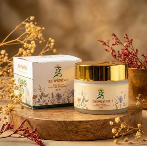 Gaurisatva - Cooling Emollient Cream / Shata Dhauta Ghrita (100x Washed A2 Cow Ghee)