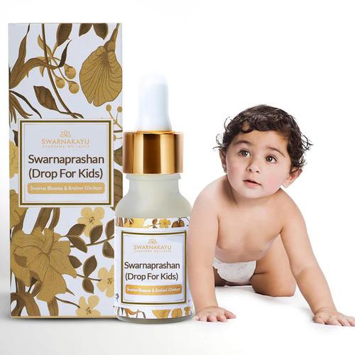 24K Gold Swarnaprashan Drops (15 ml) - Boost Immunity, Memory & Growth (6 months-16 Years)