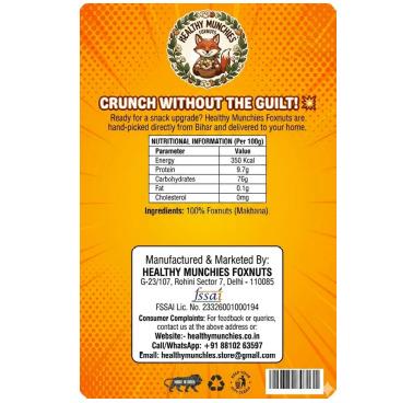 Healthy Munchies Foxnuts Makhana