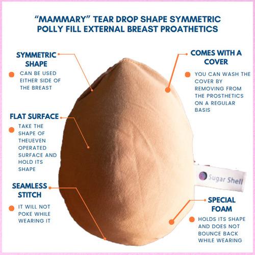 Mammary Breast Prosthetics With Cover