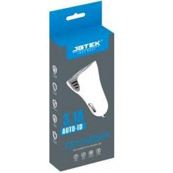 JBTek J11 Car Charger single USB With Cable 3.1 A Black