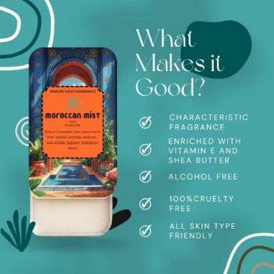 SOLID PERFUME MOROCCAN MIST