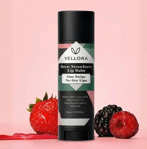 Brew Strawberry Lip Balm - 10gm