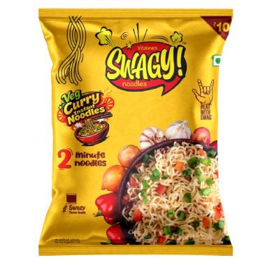 Swagy veg. Curry instant noodles