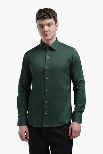 Bottle Green Relax Fit Shirt 