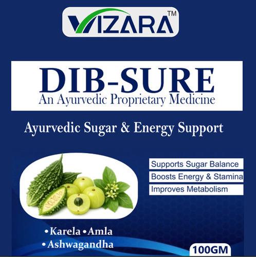 Dib-Sure - An Ayurvedic Proprietary Medicine - Ayurvedic Sugar and Energy Support