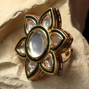 FLORAL STATEMENT RING