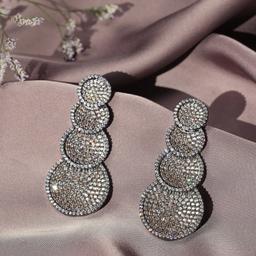 CHAND SITARA CASCADE EARRINGS