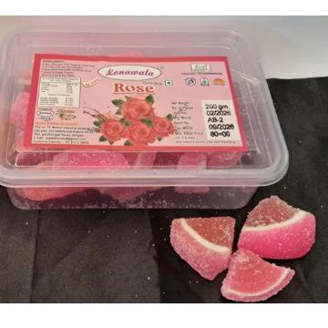 Rose Jelly Sweets Coated