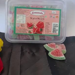 Watermelon jelly sweets