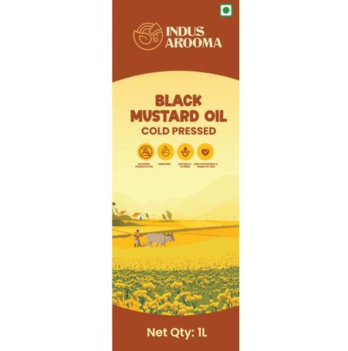 Cold-Pressed Black Mustard Oil 1L