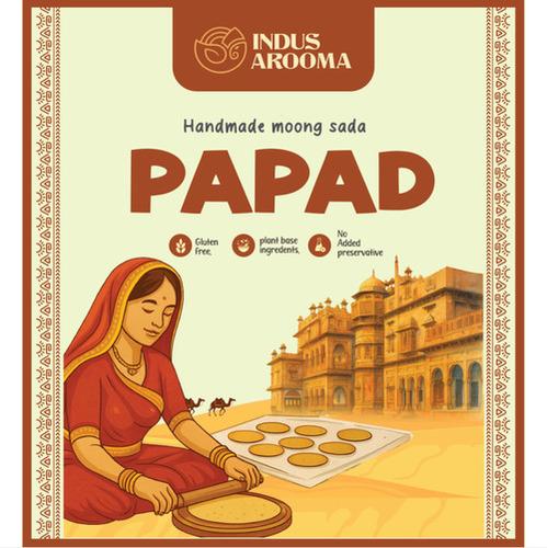 Moong Sada Papad