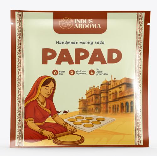 Moong Sada Papad