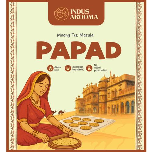 Moong Tez Masala Papad