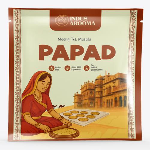 Moong Tez Masala Papad