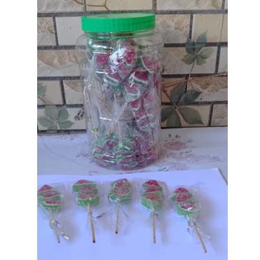 Watermelon Jelly Candy Lollipop