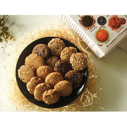 Premium Kaju Badam Cookies With 4 Flavours