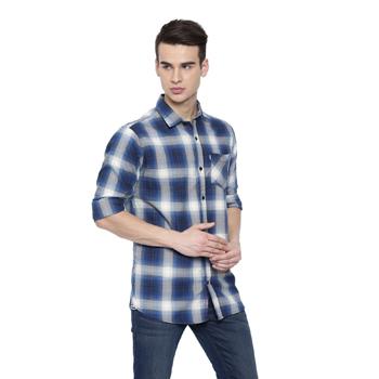 Elite Printed Casual Checked Shirt