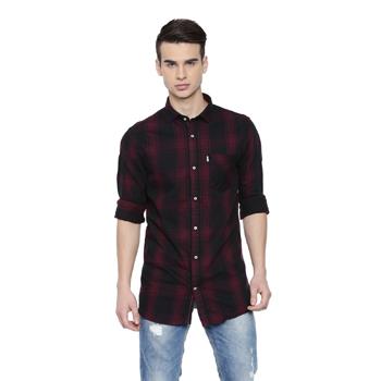 Levi Purple Casual Shirts