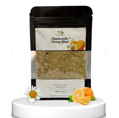 Chamomile Citrus Bliss Herbal Tea Pouch - 10gm