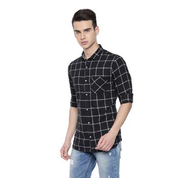 Merged Olive Casual Shirts