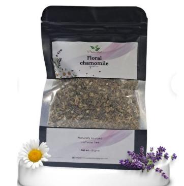 Floral Chamomile Herbal Tea Pouch - 10gm