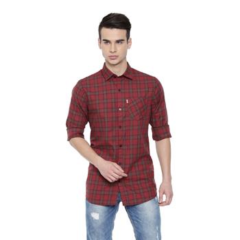 Premium Red Casual Shirts