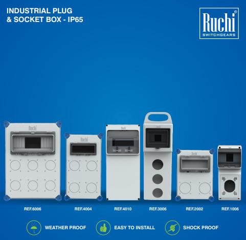 INDUSTRIAL PLUG & SOCKET BOX