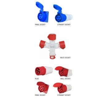 INDUSTRIAL PLUG & SOCKETS