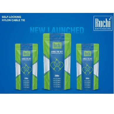 SELF LOCKING NYLON CABLE TIE