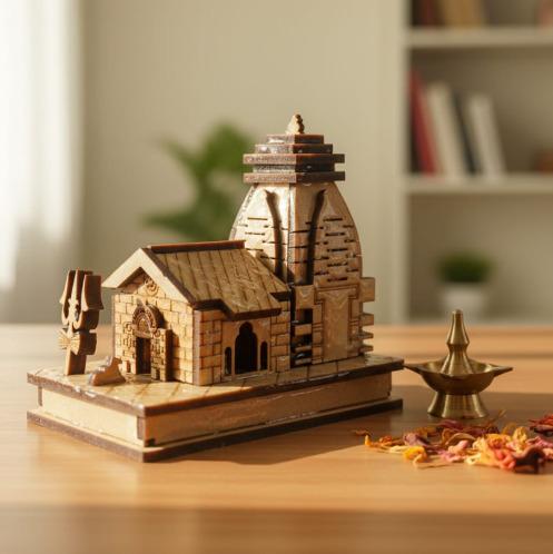 YOGMAAYA Signature Kedarnath Mandir Model