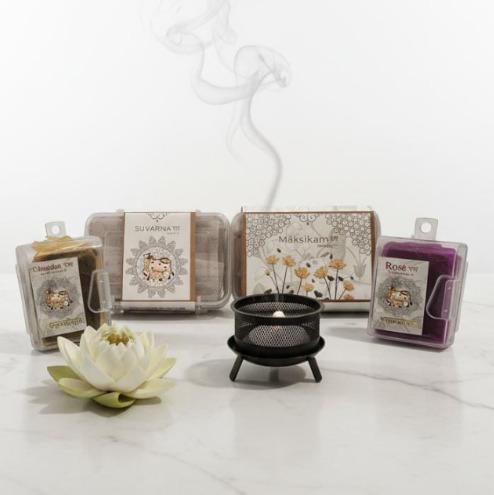 Honey, Lily, Dhoop Cones & Chandan & Rose Dhoop Batti