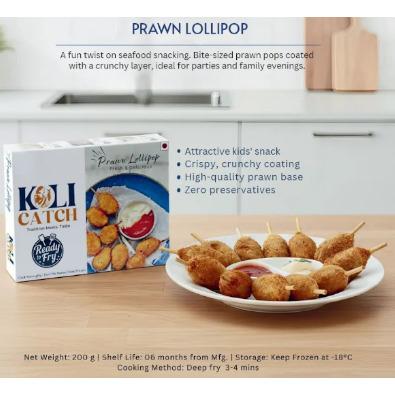 Prawn Lollopop Frozen snacks