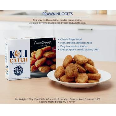 Prawn Nuggets Froze snacks