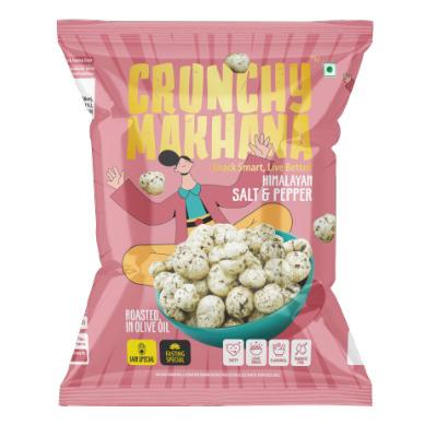 Crunchy Makhana Himalayan Salt & Pepper