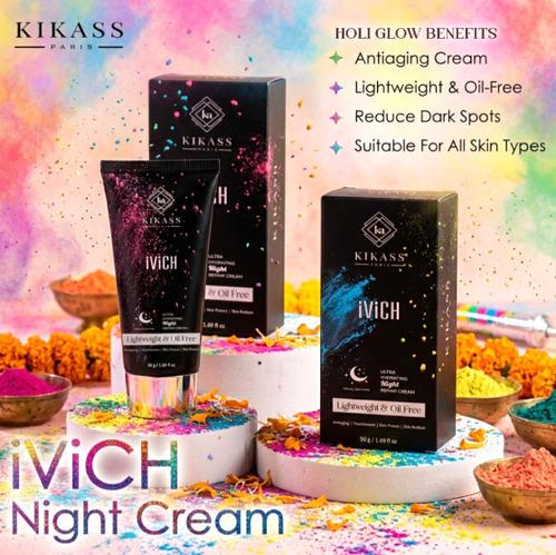 KIKASS iViCH ULTRA HYDRATING NIGHT REPAIR CREAM