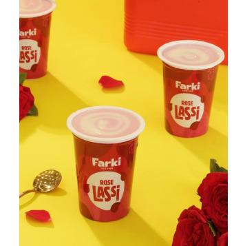 Creamy Rose Lassi	