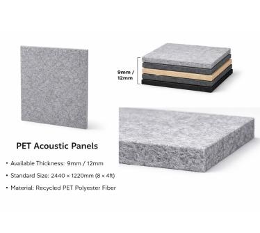 PET Acoustic Panels