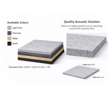 PET Acoustic Panels