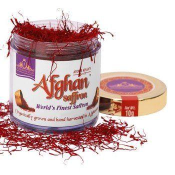 100% All Natural Premium Quality Certified Grade A+ Organically Grown Saffron Afghan Saffron 10g