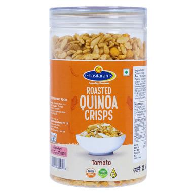 Roasted Quinoa Crisps Tomato