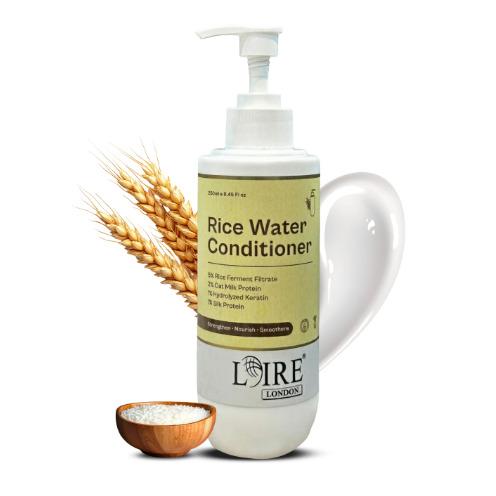 Rice Water Conditioner for Smooth, Strong, and Frizz Free Hair - Deep Repair Conditioner