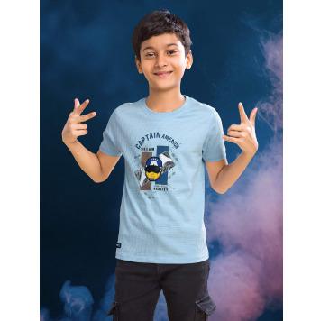 Goko Boys Printed T-Shirt
