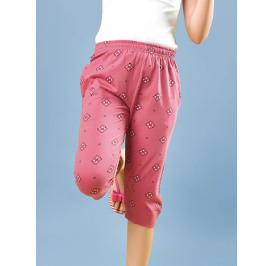 Girls Stylish Printed Cotton 3/4th Pants